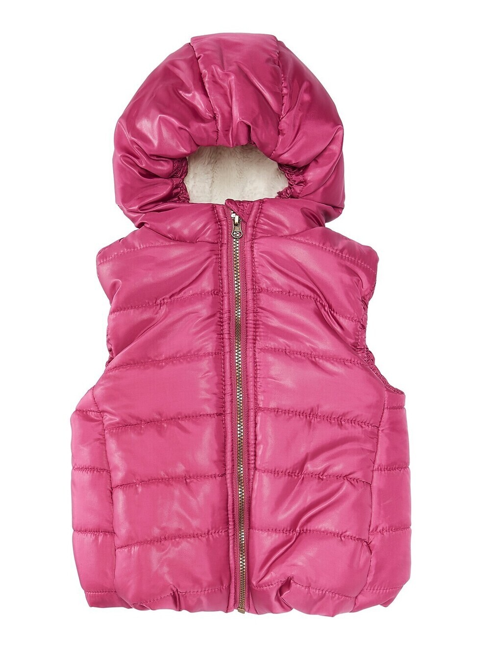 First Impressions Infant Girls Hooded Puffer Vest Size 18 Months